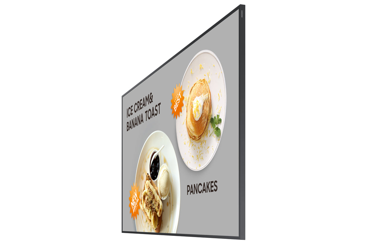 Samsung QM32C Digital fladpaneldisplay 81,3 cm (32") LCD Wi-Fi 400 cd/m² Fuld HD Sort Indbygget processer Tizen 24/7