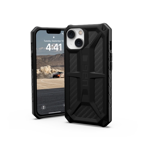 UAG Monarch-hylster til iPhone 14 Plus - sort kulstof