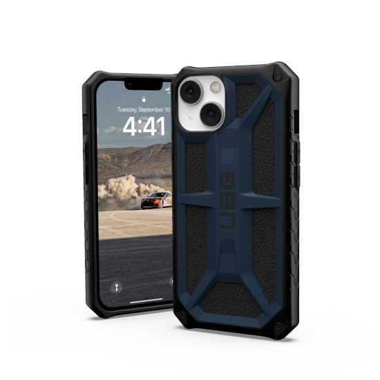 UAG Monarch-hylster til iPhone 14 Plus - blå