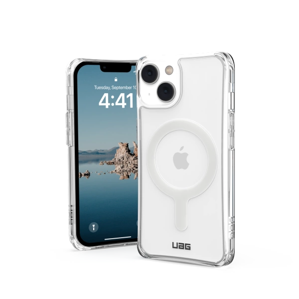 UAG Plyo MagSafe-hylster til iPhone 14 Plus - gennemsigtigt