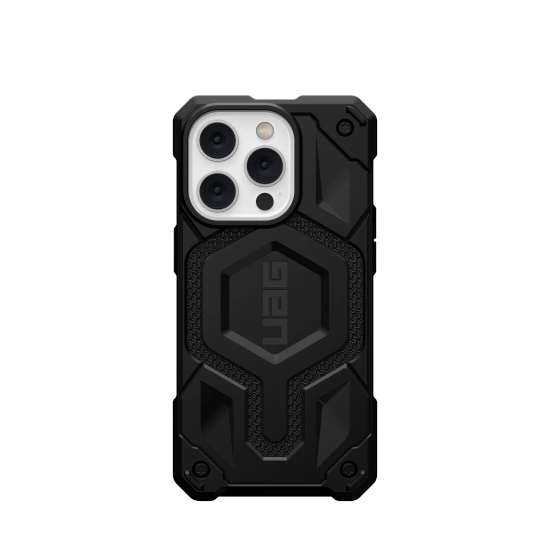 UAG Monarch MagSafe-hylster til iPhone 14 Pro - sort kevlar
