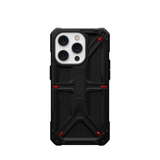 UAG Monarch-hylster til iPhone 14 Pro - sort kevlar