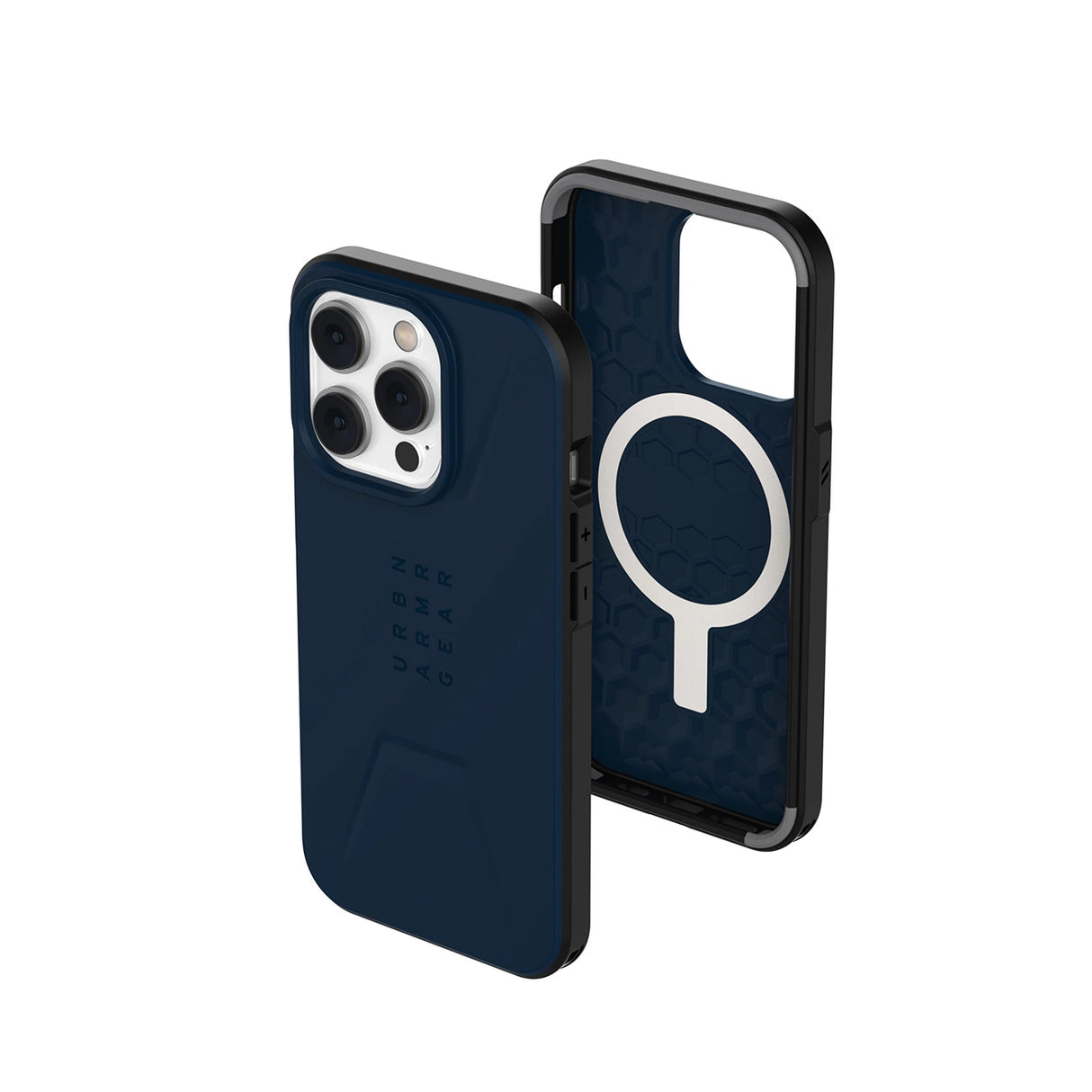 UAG Civilian MagSafe case til iPhone 14 Pro - mørkblå