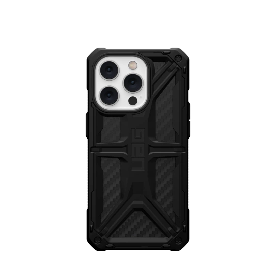 UAG Monarch-hylster til iPhone 14 Pro Max - sort kulstof
