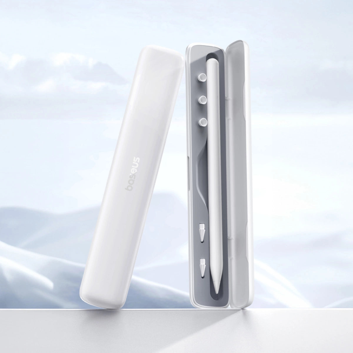 Stylus- etui til Baseus Smooth Writing 2 tablet - hvid