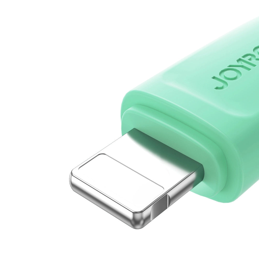Joyroom Multi-Color Series S-A34 USB-A / Lightning 3A kabel 1m - lyserød