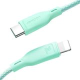 Joyroom Multi-Color Series S-A34 USB-C / USB-C PD 60W 1m Kabel - lilla