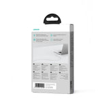 Joyroom Multi-Color Series S-A34 USB-C / USB-C PD 60W 1m Kabel - Hvid