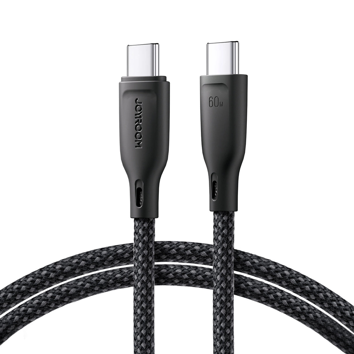 Joyroom Multi-Color Series S-A34 USB-C / USB-C PD 60W kabel 1m - sort