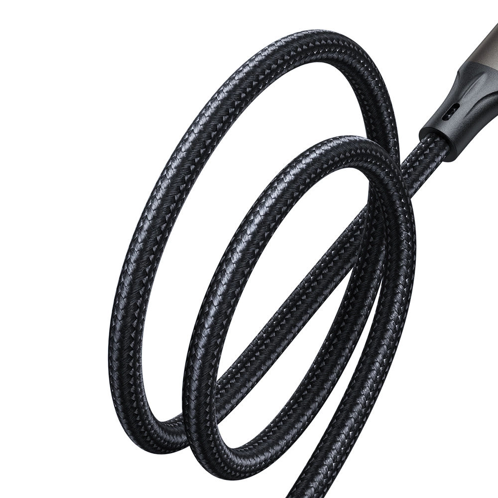 Joyroom Light-Speed Series S-A25 USB-A / USB-C kabel 100W 1,2m - sort