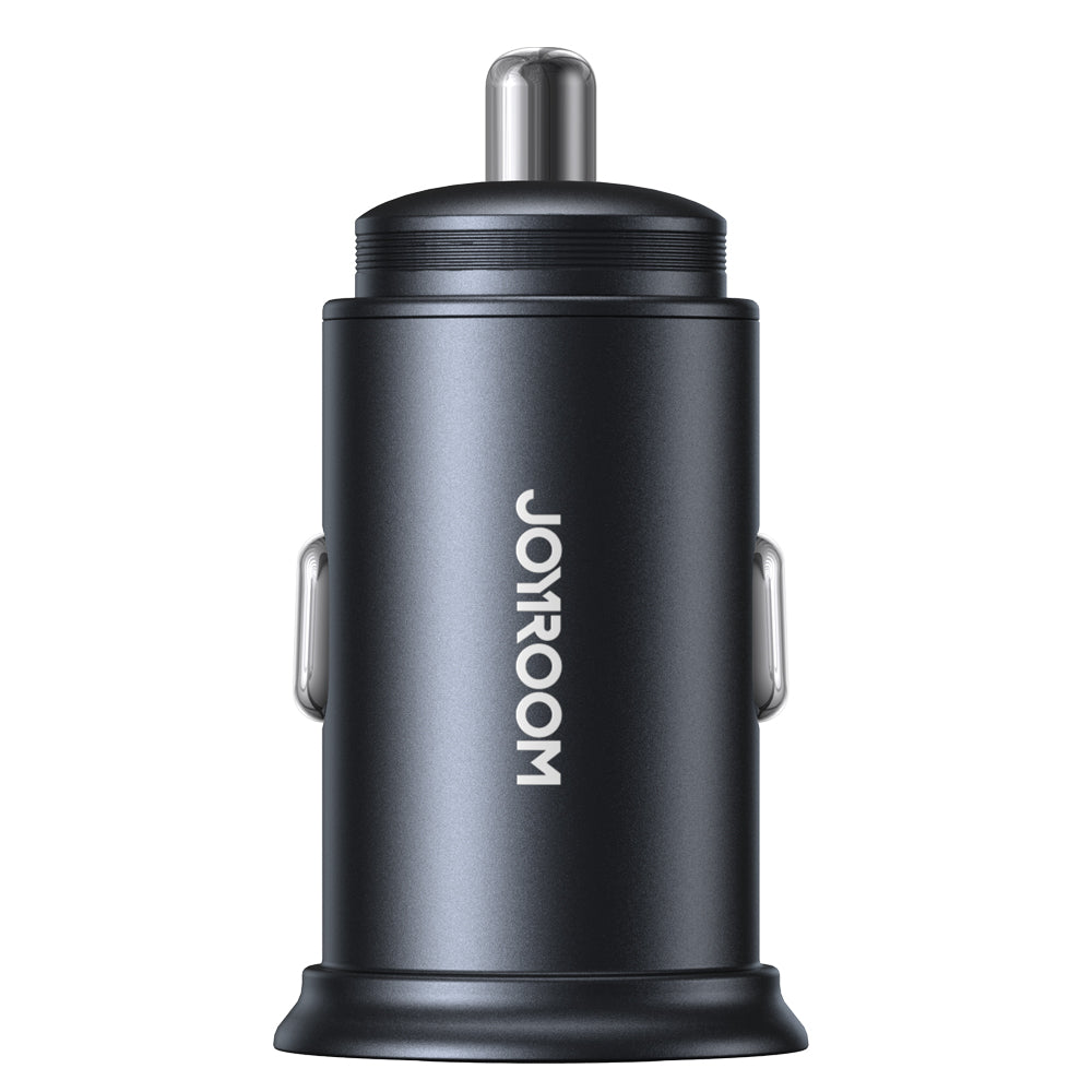 Joyroom JR-CCN04 60W USB-A USB-C mini oplader - sort
