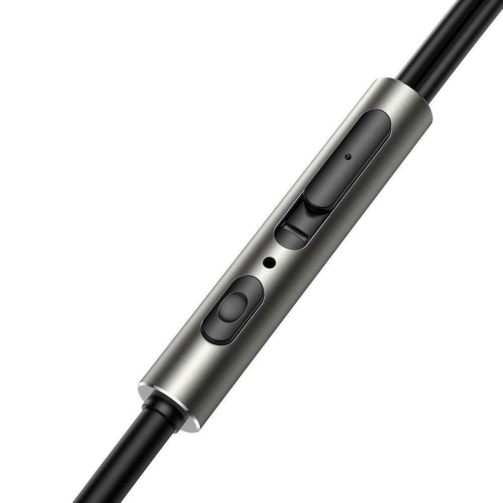 Joyroom Wired Series JR-EW03 trådbundne in-ear hovedtelefoner - mørkegrå