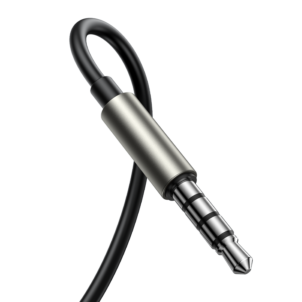Joyroom Wired Series JR-EW03 trådbundne in-ear hovedtelefoner - mørkegrå