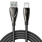Joyroom Pioneer Series SA31-AL3 USB-A / Lightning 3A Kabel 1,2 m - sort