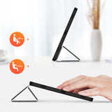 Dux Ducis Domo Samsung Galaxy Tab S9 FE-kasse med stand - sort