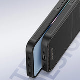 3in1 Wallet Case with Stand for iPhone 15 Plus MagSafe RFID Blocker Dux Ducis Rafi Mag - Black