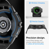 Spigen Rugged Armor Pro Case med rem til Samsung Galaxy Watch 6 Classic (47 mm) - sort