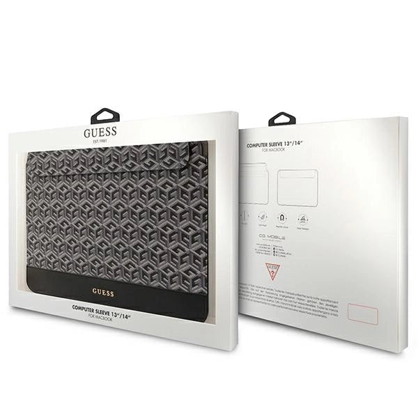 Guess GCube Stripes case til en 14" laptop - sort