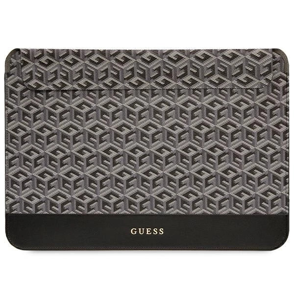 Guess GCube Stripes æske til en 16" laptop - sort