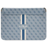 Guess 4G Printed Stripes cover til en 16" laptop - blå