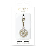 Guess case GUCPM4DRD Phone Strap 4G Rhinestone Charm