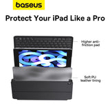 Baseus Brilliance Series keyboard case til iPad 10.2' (2019/2020/2021) + USB-C kabel - sort