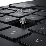 Baseus Brilliance Series keyboard case til iPad 10.2' (2019/2020/2021) + USB-C kabel - sort