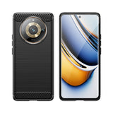 Fleksibel karbontæppe til Realme 11 Pro / 11 Pro+ Karbontæppe - sort