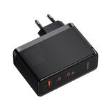 Baseus GaN5 Pro GaN oplader 2x USB-C / USB-A 160W - sort + USB-C - USB-C 240W kabel - sort