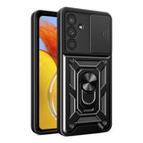 Hybrid Armor Camshield-hylster til Samsung M14 med kameraomslag - sort