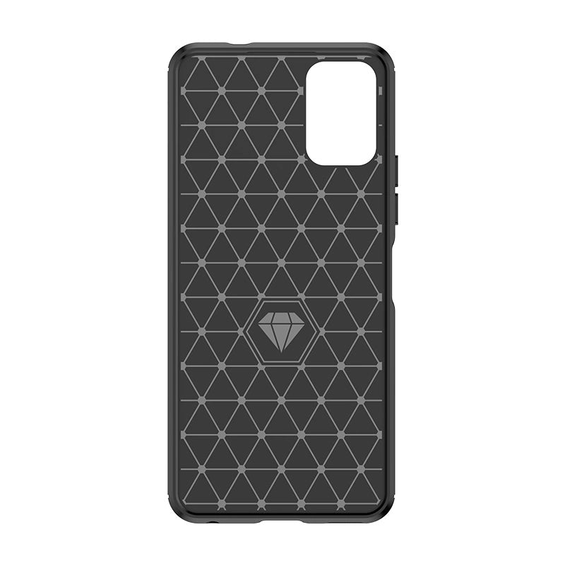 Carbon Case silikonhylster til Nokia C32 - sort