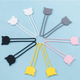 Ruller af silikonkabler - brun