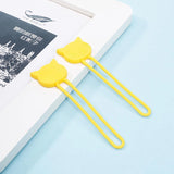 Silicone-kabelsving - gul