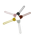 Ruller af silikonkabler - lyserøde