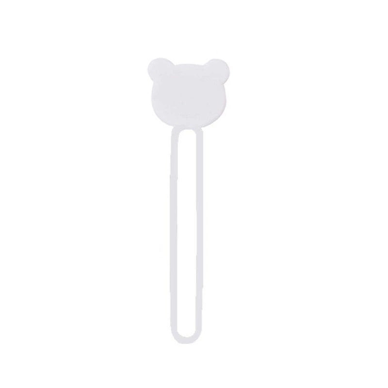 Silicone-kabelsving - hvid