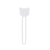 Silicone-kabelsving - hvid