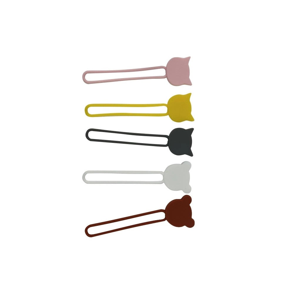 Silicone-kabelsving - hvid