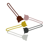 Silicone-kabelsving - hvid