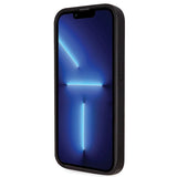 Guess GUHCP14LP4TDSCPK fodtøj til iPhone 14 Pro - sort Crossbody 4G Metal Logo