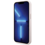 Guess GUHCP14XP4TDSCPP-hylster til iPhone 14 Pro Max 6.7" - pink Crossbody 4G Metal Logo