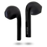 Guess GUTWST26PSK TWS Bluetooth-hovedtelefoner + dockingstation - sort Classic EST Logo