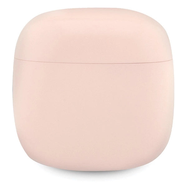 Guess Classic EST Logo TWS Bluetooth hovedtelefoner + docking station - lyserød