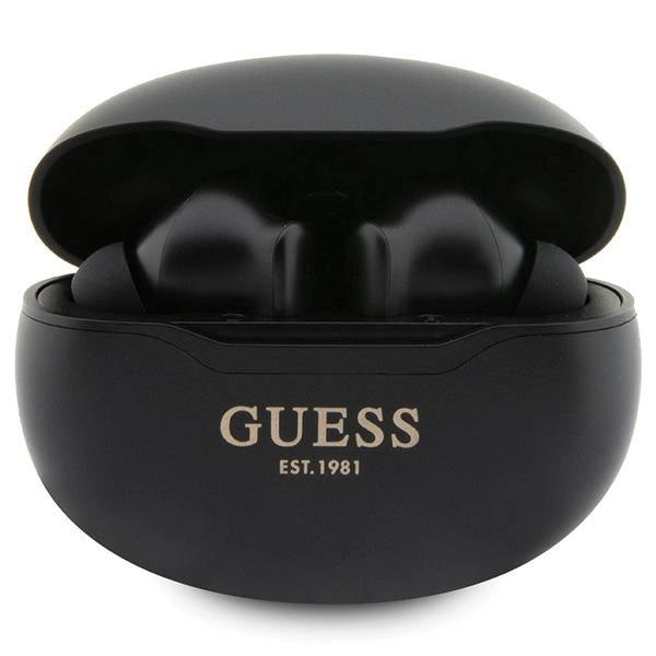 Guess GUTWST50EK TWS Bluetooth hovedtelefoner + docking station - sort Classic EST
