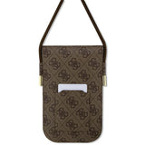 Guess 4G Metal Script Logo håndtaske - brun