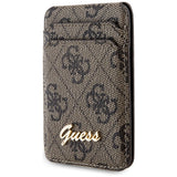 Guess Wallet Card Slot Stand GUWMSHG4SHW case - brunt MagSafe 4G Classic Logo
