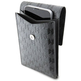 Karl Lagerfeld Case KLWBSAKHPCG Handbag - Silver Saffiano Monogram Choupette