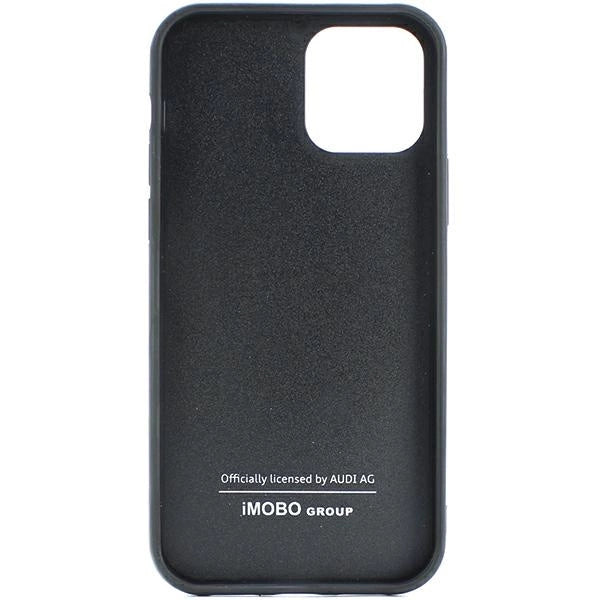 Audi Carbon Fiber iPhone 12/12 Pro 6.1" sort/sort hardcase AU-TPUPCIP12P-R8/D2-BK