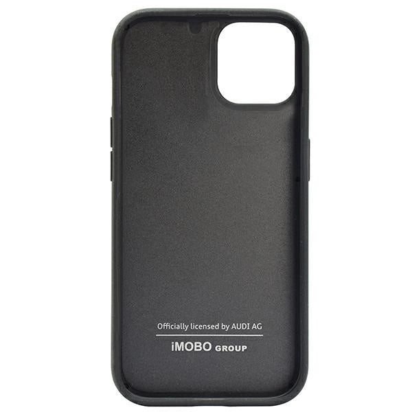 Audi Carbon Fiber Stripe iPhone 14 6.1" sort/sort hardcase AUS-TPUPCIP14-R8/D1-BK