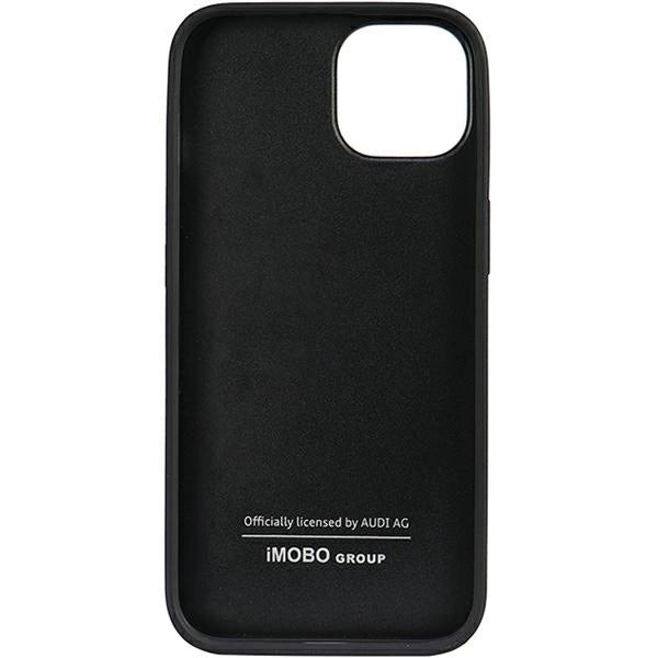 Audi Genuine Leather iPhone 11 / Xr 6.1" sort/sort hardcase AU-TPUPCIP11R-Q8/D1-BK
