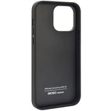 Audi Ægte læderfoder til iPhone 14 Pro Max 6.7" - sort AU-TPUPCIP14PM-Q8/D1-BK